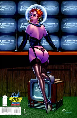 Satellite Sam #1 Cover B Midtown Exclusive Howard Chaykin Color Variant Cover