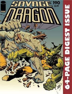 Savage Dragon Vol 2 #190 Cover B Limited Edition Digest Version