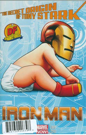 Iron Man Vol 5 #9 Cover E DF Exclusive Greg Land Variant Cover