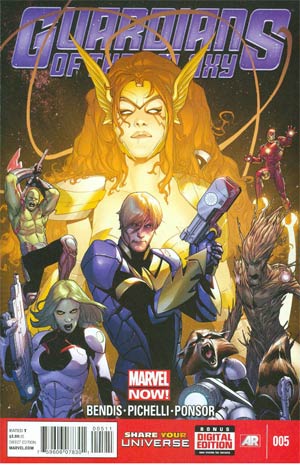 Guardians Of The Galaxy Vol 3 #5 Cover A Regular Sara Pichelli Cover (Age Of Ultron Tie-In)