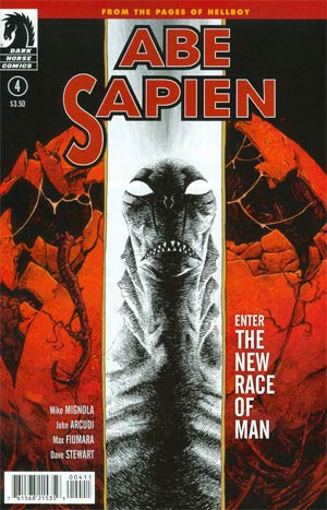 Abe Sapien #4 New Race Of Man Part 1 Cover A Regular Max Fiumara Cover