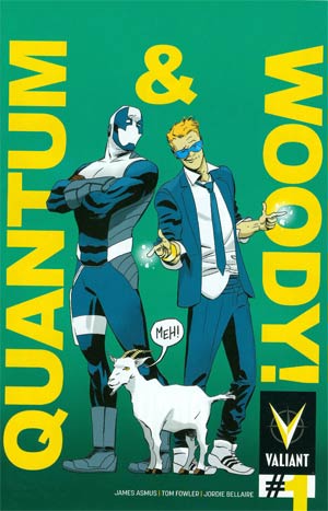 Quantum & Woody Vol 3 #1 Cover B Variant Marcos Martin Pullbox Cover