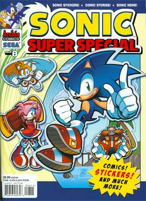 Sonic Super Special Magazine #8 Sticker Spectacular