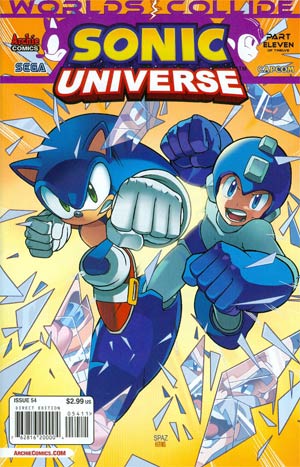 Sonic Universe #54 Cover A Regular Patrick Spaz Spaziante Cover