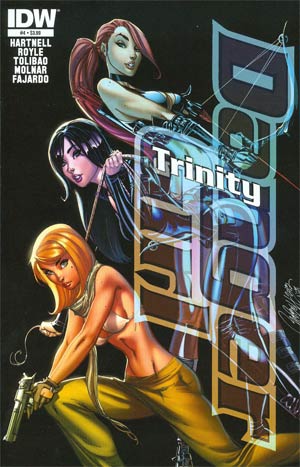 Danger Girl Trinity #4 Cover A Regular J Scott Campbell Cover