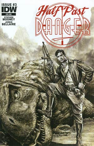 Half Past Danger #3 Cover B Variant Lee Bermejo Subscription Cover