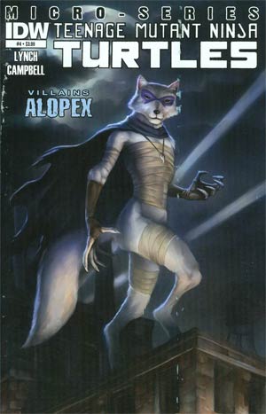 Teenage Mutant Ninja Turtles Villain Micro-Series #4 Alopex Cover A Regular Tyler Walpole Cover