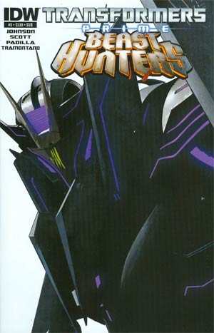 Transformers Prime Beast Hunters #3 Cover B Variant Michael Lark Subscription Cover