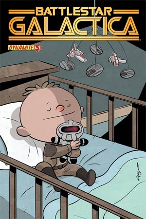 Battlestar Galactica Vol 5 #3 Cover B Variant Chris Eliopoulos Cute Subscription Exclusive Cover