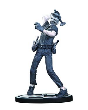 Batman Black & White Series Joker Mini Statue By Greg Capullo