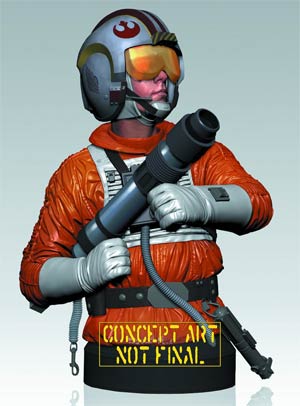 Star Wars Luke Snowspeeder Pilot Deluxe Mini Bust