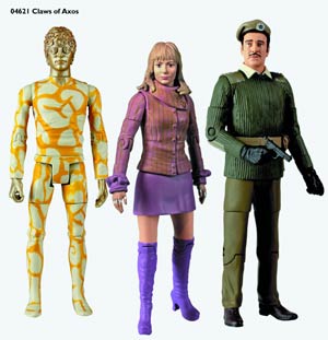Doctor Who Claws Of Axos Action Figure Set