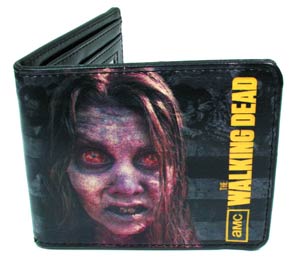 Walking Dead Bi-Fold Wallet - Zombie Woman