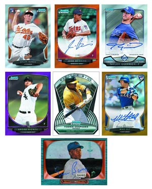Bowman 2013 Chrome Baseball Trading Cards Box