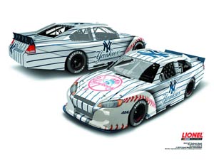 Lionel NASCAR Collectibles 1/24 Scale Die-Cast - NY Yankees Home