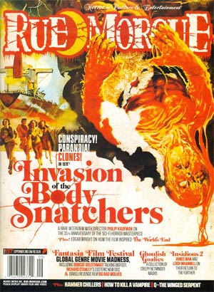 Rue Morgue Magazine #137 Sep 2013