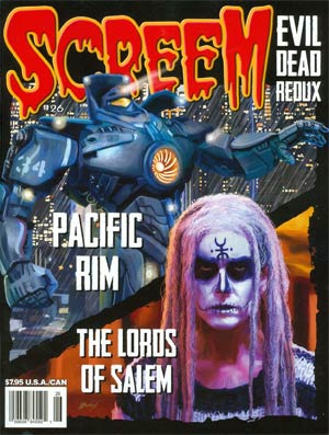 Screem Magazine #26 2013 Newsstand Edition