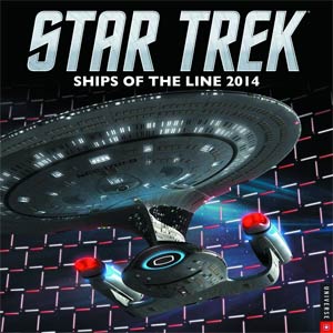 Star Trek Ships Of Line 2014 Wall Calendar
