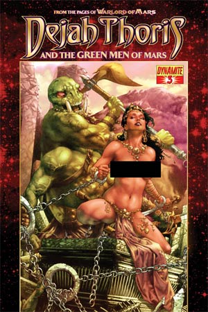 Dejah Thoris And The Green Men Of Mars #3 High-End Jay Anacleto Color Risque Ultra-Limited Cover (ONLY 50 COPIES IN EXISTENCE!)