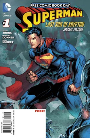 FCBD 2013 Superman Last Son Of Krypton