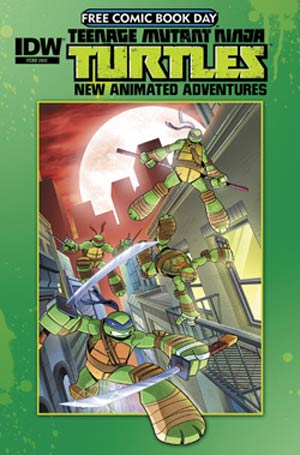 FCBD 2013 Teenage Mutant Ninja Turtles New Animated Adventures