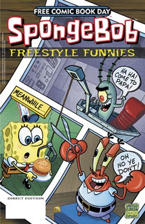 FCBD 2013 SpongeBob Comics Freestyle Funnies