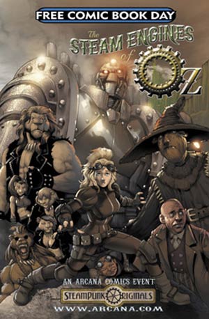 FCBD 2013 Steampunk Originals Presents Steam Engines Of Oz