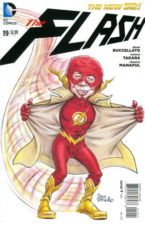 Flash Vol 4 #19 Cover B Incentive MAD Magazine Variant Cover