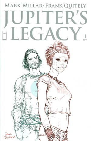 Jupiters Legacy #1 Incentive Frank Quitely Sketch Cover RECOMMENDED_FOR_YOU