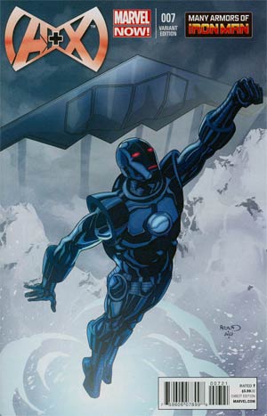 A Plus X #7 Cover B Incentive Many Armors Of Iron Man Variant Cover