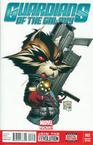 Guardians Of The Galaxy Vol 3 #2 Incentive Joe Quesada Variant Cover