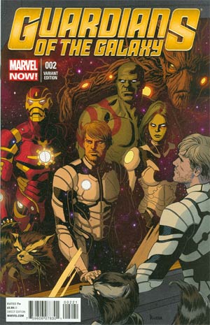 Guardians Of The Galaxy Vol 3 #2 Incentive Paolo Rivera Variant Cover