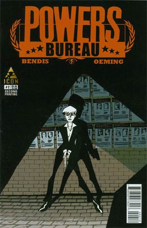 Powers Bureau #2 2nd Ptg Michael Avon Oeming Variant Cover