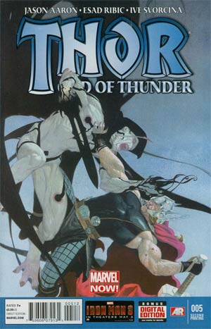 Thor God Of Thunder #5 Cover C 2nd Ptg Esad Ribic Variant Cover