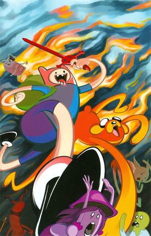 Adventure Time #15 Cover D Incentive Spike Trautman Virgin Variant Cover