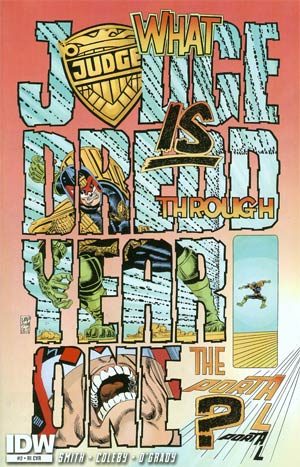 Judge Dredd Year One #2 Incentive Dave Sim Variant Cover