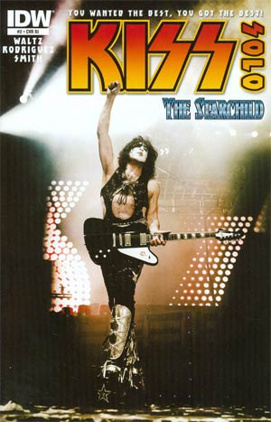 KISS Solo #2 Cover B The Starchild Incentive Starchild Photo Variant Cover