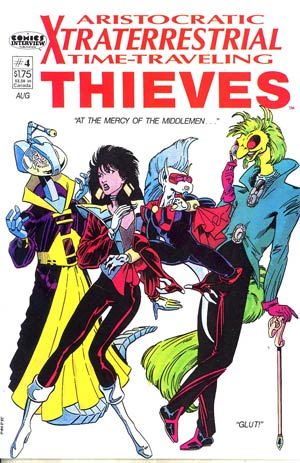 Aristocratic Xtraterrestrial Time Traveling Thieves #4