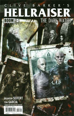 Clive Barkers Hellraiser Dark Watch #3 Regular Cover A Nick Percival