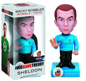 Big Bang Theory Star Trek Uniform Sheldon Wacky Wobbler
