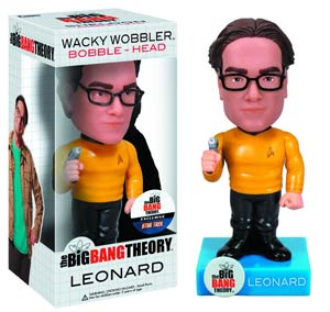 Big Bang Theory Star Trek Uniform Leonard Wacky Wobbler