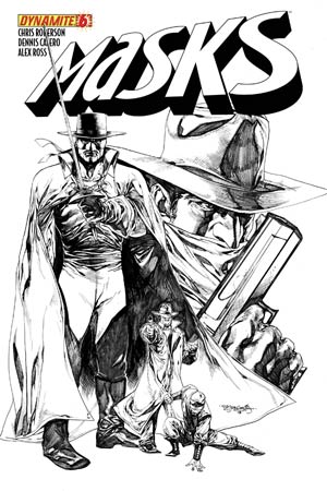 Masks #6 High-End Stephen Segovia Black & White Ultra-Limited Cover (ONLY 100 COPIES IN EXISTENCE!)