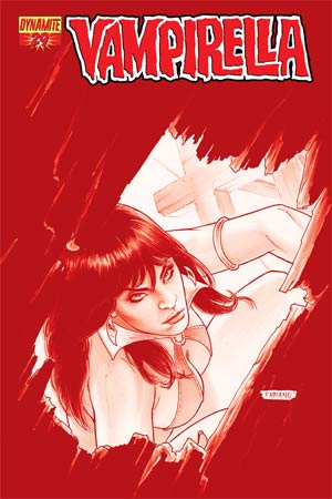 Vampirella Vol 4 #29 High-End Fabiano Neves Blood Red Ultra-Limited Cover (ONLY 25 COPIES IN EXISTENCE!)