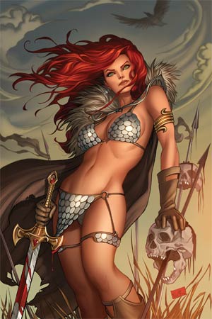 Red Sonja Vol 5 #1 Cover L Midtown Exclusive Nei Ruffino Virgin Ultra-Limited Cover