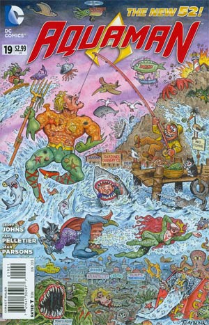 Aquaman Vol 5 #19 Incentive MAD Magazine Variant Cover