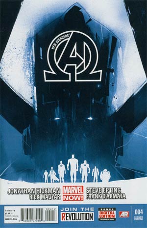 New Avengers Vol 3 #4 2nd Ptg Jock Variant Cover
