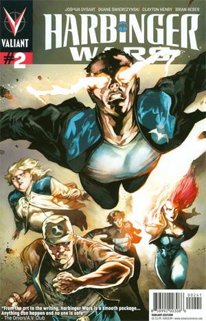 Harbinger Wars #2 Incentive Stephane Perger Variant Cover