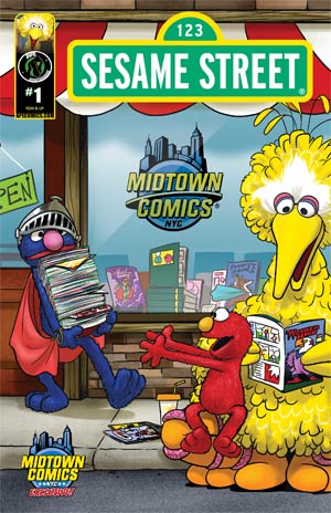 Sesame Street #1  Imagination Midtown Comics Exclusive Variant Cover