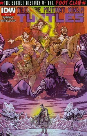 Teenage Mutant Ninja Turtles Secret History Of The Foot Clan #3 Cover C 2nd Ptg