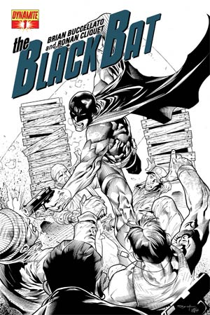 Black Bat #1 Cover F Incentive Ardian Syaf Black & White Cover